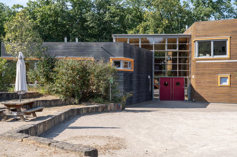 Waldorfschule Kleinmachnow Außenaufnahme
